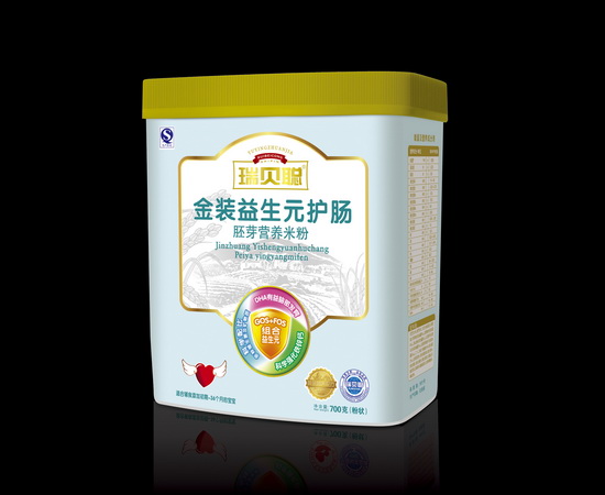 瑞貝聰金磚益生元護(hù)腸胚芽營養(yǎng)米粉簡介