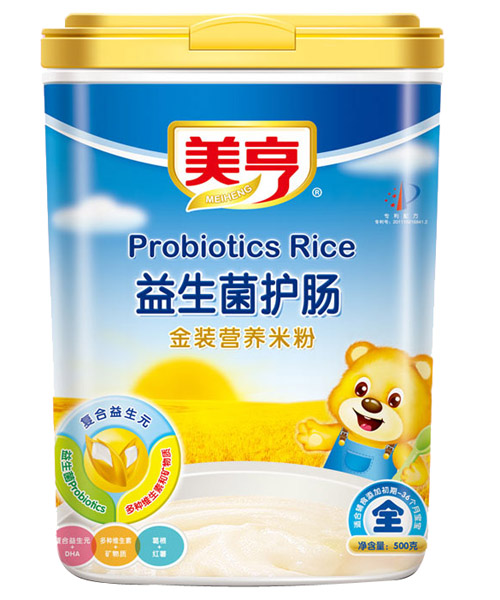 美亨益生菌金裝營養(yǎng)米粉全段