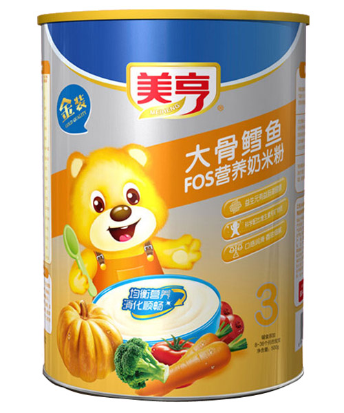 美亨紙聽(tīng)裝大骨鱈魚(yú)FOS營(yíng)養(yǎng)奶米粉3段