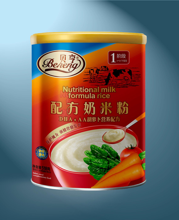 貝亨DHA+AA奶米粉