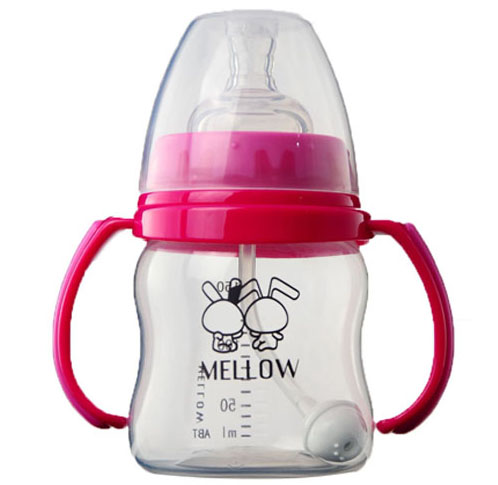 美啦美啦嬰幼奶瓶紅色