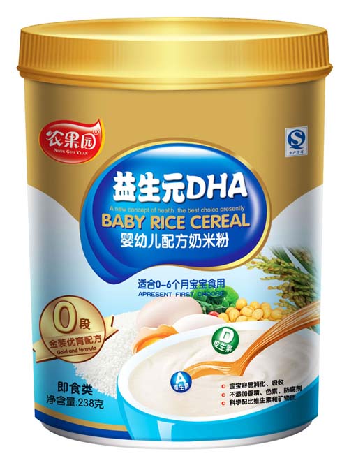 農果園益生元DHA配方奶米粉