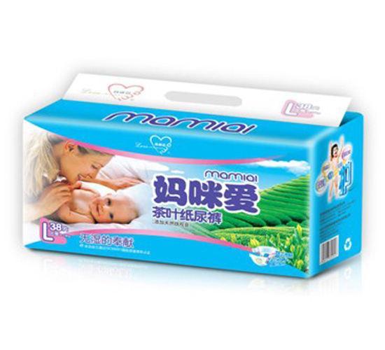 媽咪愛(ài)茶葉嬰幼兒尿褲L
