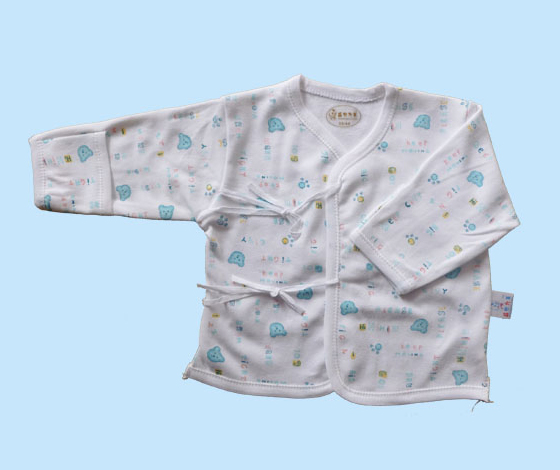 A02半背包邊系帶上衣(青)