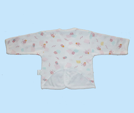 A01半背包邊系帶上衣(背面)