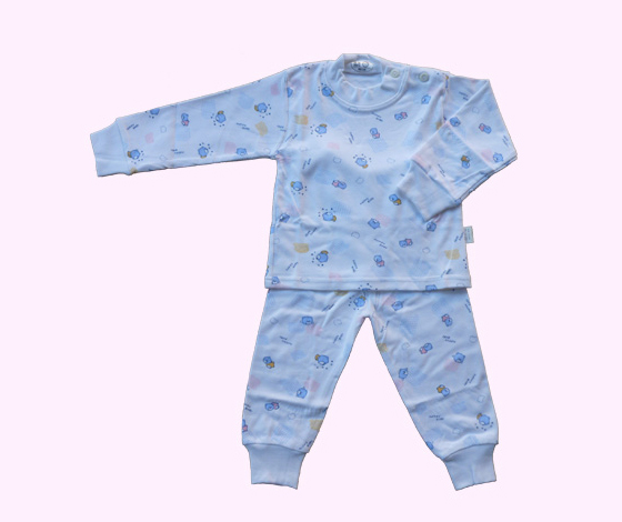 F03肩扣套裝嬰幼服(蘭)