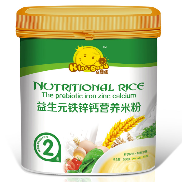 益生元鈣鐵鋅營(yíng)養(yǎng)米粉2段