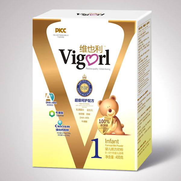 維也利超級(jí)呵護(hù)嬰兒奶粉400g