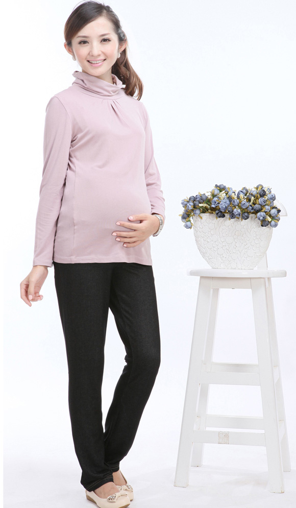 康福祿新款孕婦裝紫