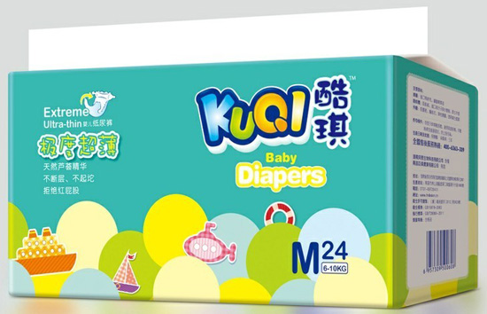 酷琪極度超薄系列尿褲M(mǎn)碼24片