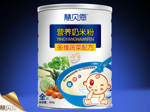 慧貝恩多維蔬菜配方營養(yǎng)奶米粉