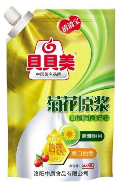 貝貝美山楂消食護腸菊花原漿350g