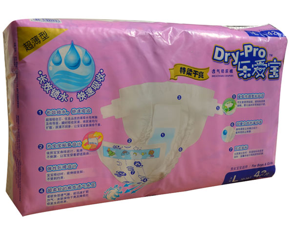 樂(lè)愛(ài)寶加量裝特柔干爽透氣紙尿褲L42片