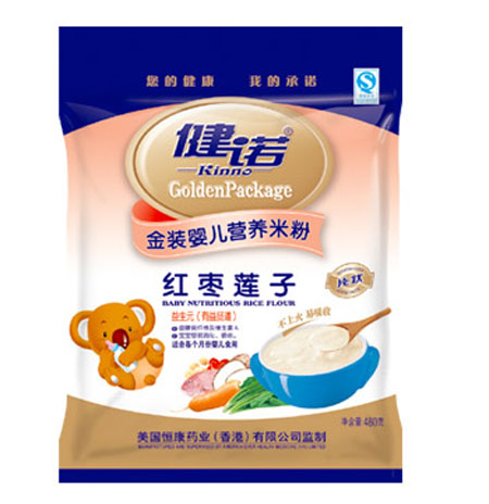 健諾紅棗蓮子?jì)雰籂I(yíng)養(yǎng)米粉