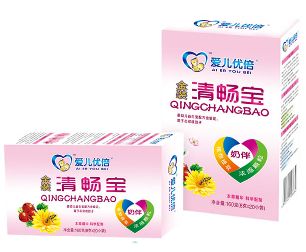 愛兒優(yōu)倍金裝清暢寶盒裝
