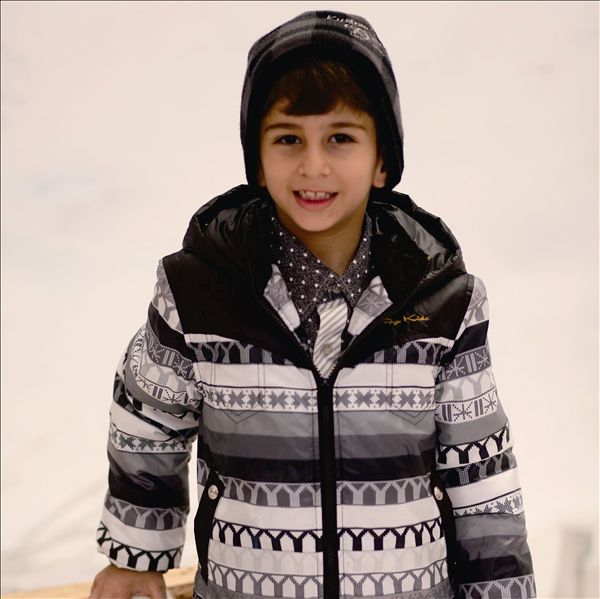 吉象貝兒男童2012時尚羽絨