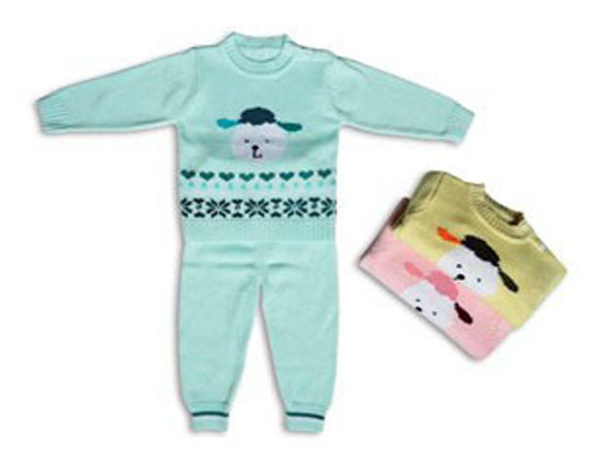 嬰比迪提花熊肩紐套