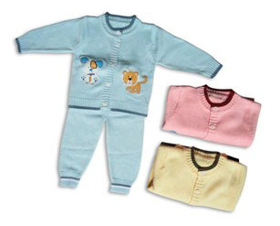 嬰比迪繡花動(dòng)物開胸套