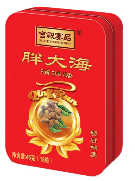 宮殿宴品胖大海清潤(rùn)糖