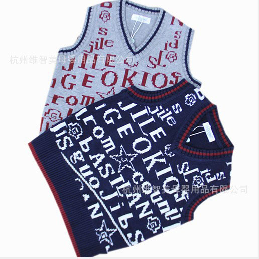 寶潔男寶寶純棉線衣