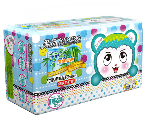 柔揚(yáng)竹氧凈味32片大碼尿片