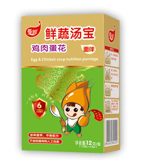 每珍雞肉蛋花湯寶