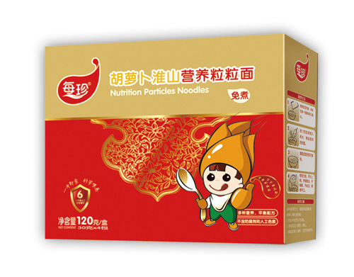 每珍胡蘿卜淮山粒粒面