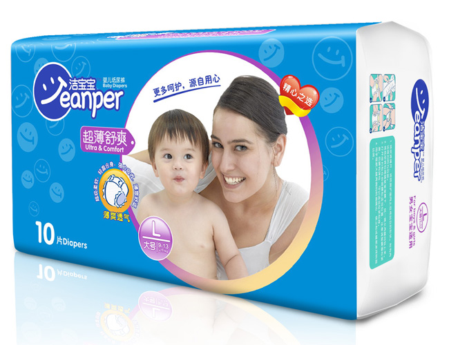潔寶寶超薄舒爽嬰兒紙尿褲L10