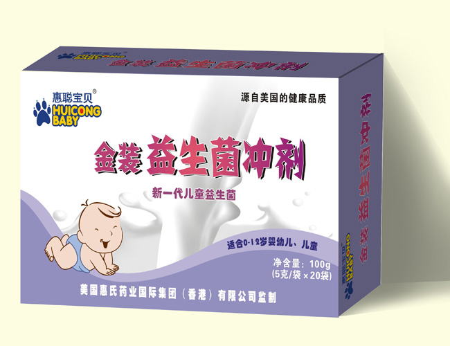 惠聰寶貝金裝益生菌沖劑(5克X20袋)