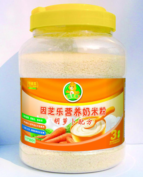 因芝樂(lè)胡蘿卜配方營(yíng)養(yǎng)奶米粉