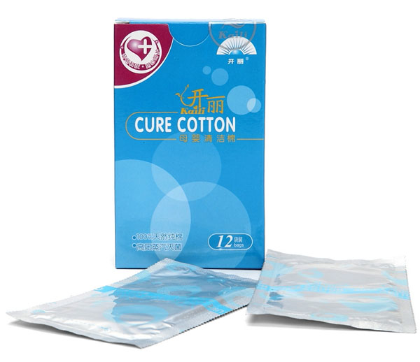 開(kāi)麗母嬰清潔棉12袋裝