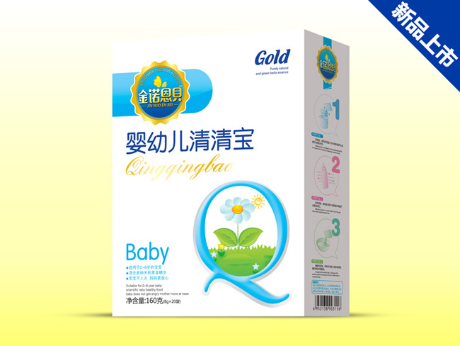 金諾恩貝盒裝嬰幼兒清清寶