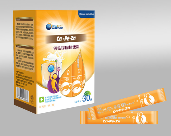 快樂陽(yáng)光鈣鐵鋅固體