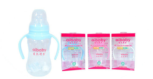 愛兒得樂180ml標口PPSzui新材料自動奶瓶