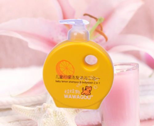 娃娃狗兒童檸檬洗發(fā)沐浴二合一