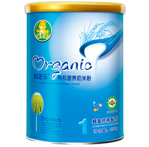 因芝樂聽裝有機(jī)營(yíng)養(yǎng)奶米粉1段