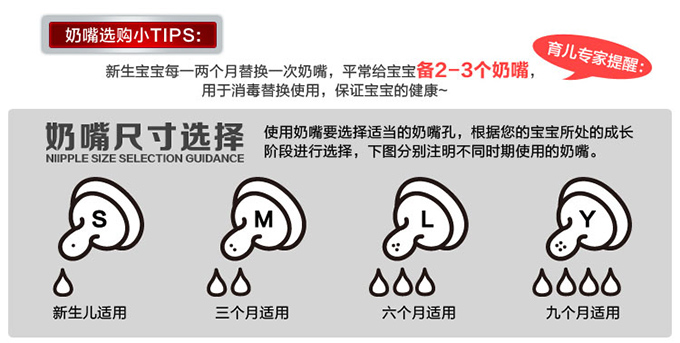 阿爾蘭哆AD307嬰兒防脹奶瓶