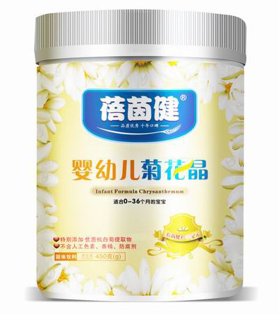 蓓茵健嬰幼兒菊花晶罐裝