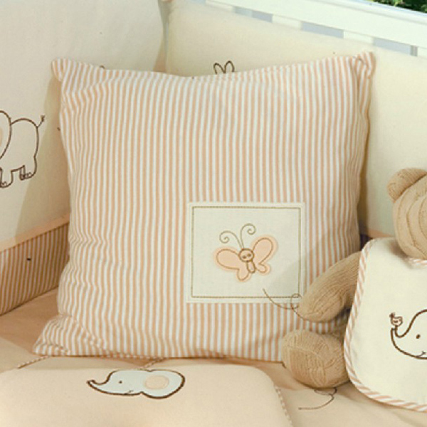 喜樂寶淺黃靠枕