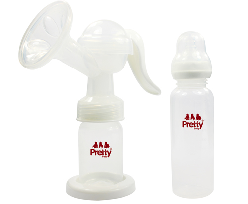 prettybaby手動按摩吸奶器