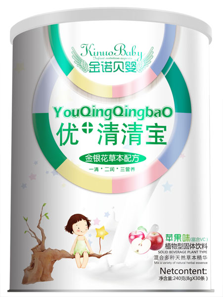 金諾貝嬰金銀花草本配方優(yōu)+清清寶