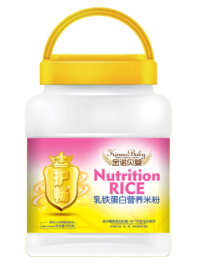 金諾貝嬰護(hù)暢乳鐵蛋白營(yíng)養(yǎng)米粉