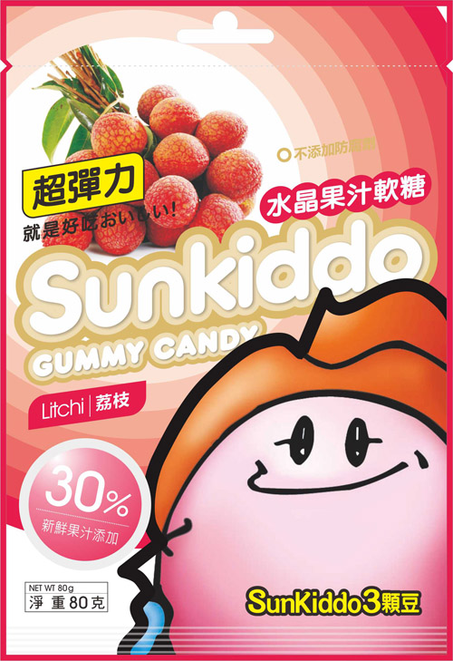 sun kiddo荔枝QQ軟糖