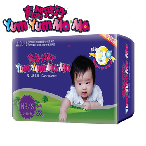 育嬰瑪瑪紙尿褲S號(hào)28P