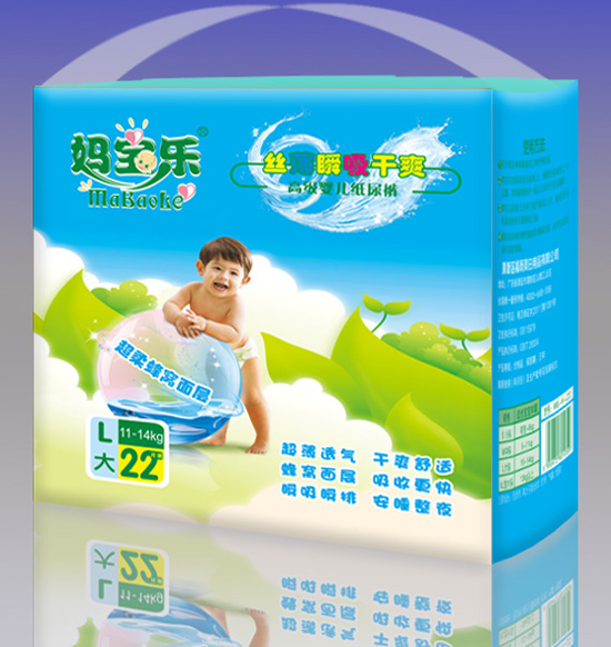媽寶樂(lè)絲薄瞬吸干爽紙尿褲L22片