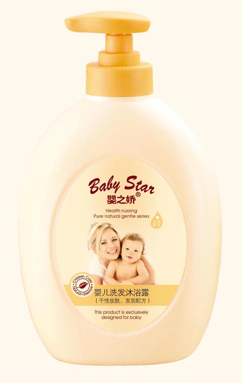 580ml嬰兒洗發(fā)沐浴露(干性肌膚專(zhuān)用)