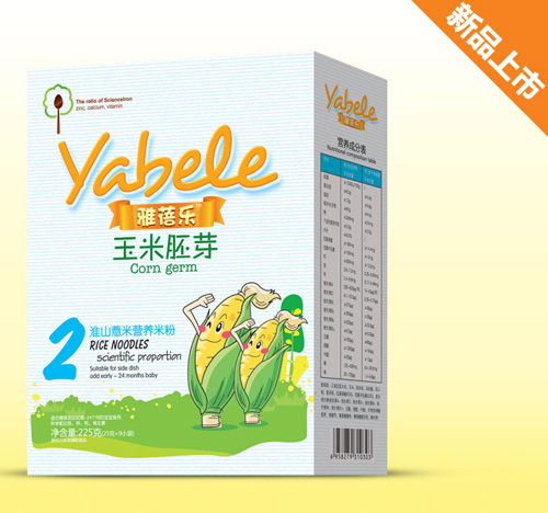 雅蓓樂(lè)玉米胚芽淮山薏米營(yíng)養(yǎng)米粉