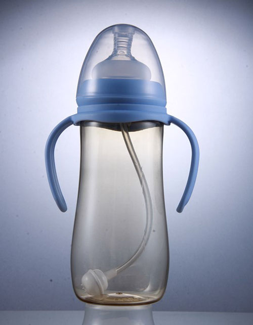 樂哈哈寬口弧形300毫升PPSU奶瓶