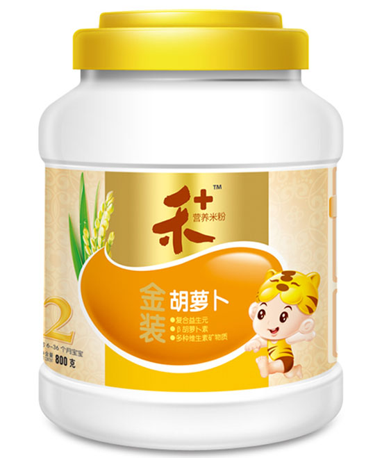 禾+金裝胡蘿卜營(yíng)養(yǎng)米粉