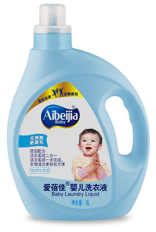 愛(ài)蓓佳嬰兒洗衣液3L